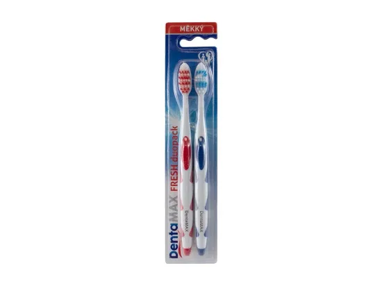 DentaMax Fresh duopack zubní kartáček měkký - mix variant