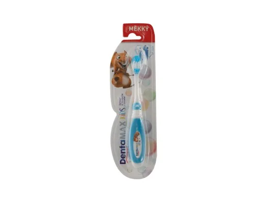 DentaMax Kids dětský zubní kartáček měkký, mix barevných variant