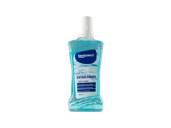 DentaMax ústní voda bez alkoholu Extra Fresh 500 ml