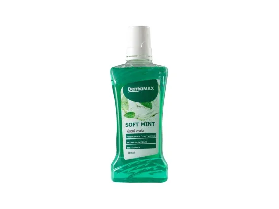 DentaMax ústní voda bez alkoholu Soft Mint 500 ml