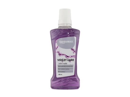 DentaMax ústní voda bez alkoholu Violet Care 500 ml