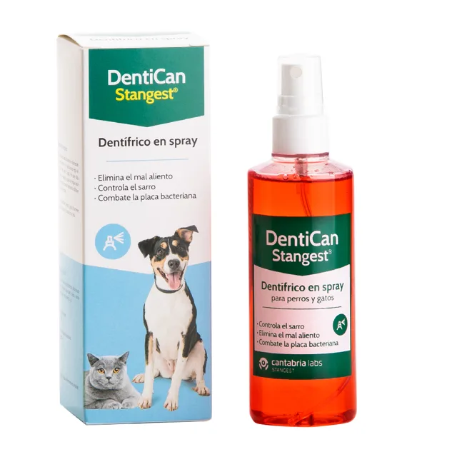 Dentican Pet Spray Toothpaste (zubní pasta ve spreji pro domácí zvířata) - 125 ml