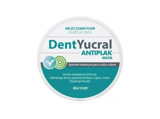 DentYucral zubní pudr Mentol 50 g