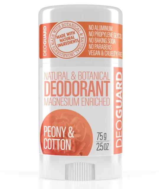 Deoguard Tuhý deodorant 65g Deoguard Tuhý deodorant: Peony & Cotton