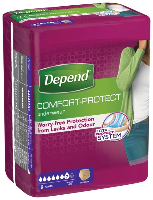 Depend Normal pro ženy L 9 ks