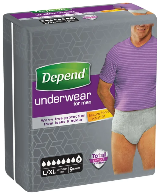 Depend Super pro muže L/XL 9 ks