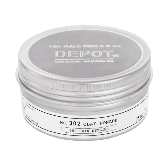 Depot 302 clay pomade s přítomností přírodního jílu 75 ml