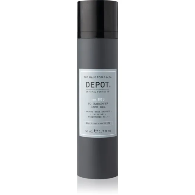 DEPOT 800 SKIN SPECIFICS NO. 805 NO HANGOVER FACE GEL hydratační gel pro všechny typy pleti 50 ml