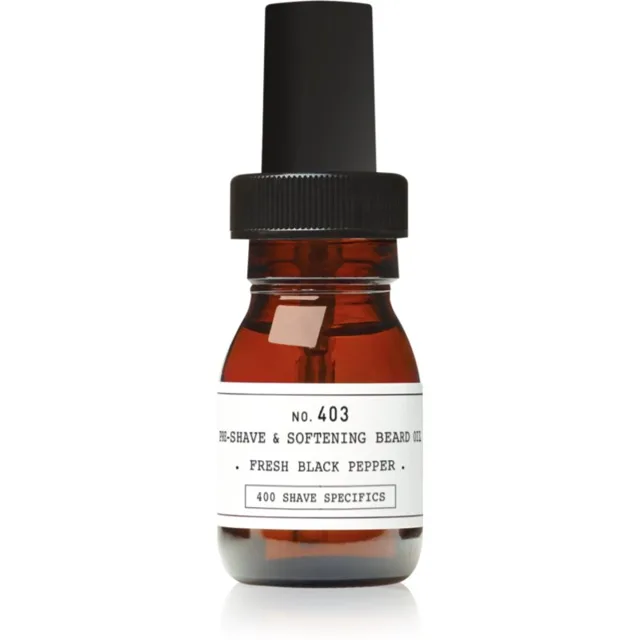 DEPOT NO. 403 PRE-SHAVE & SOFTENING BREAD OIL olej před holením Fresh Black Pepper 30 ml