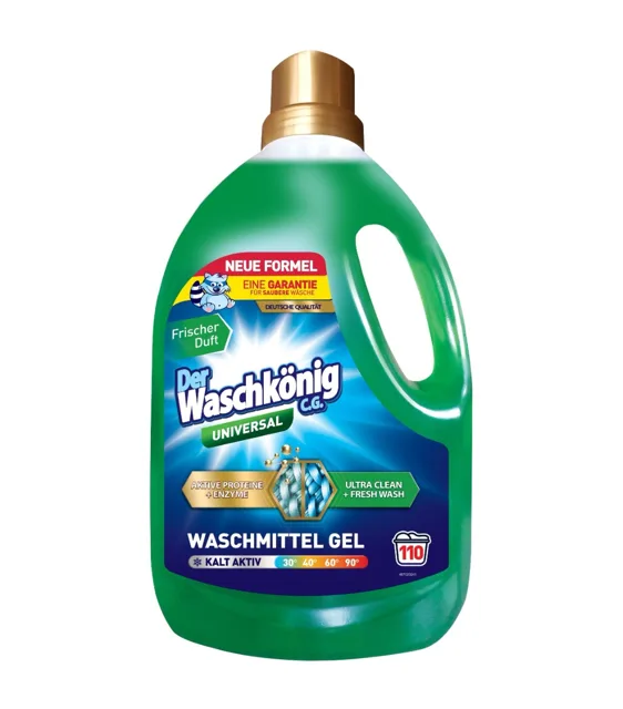 Der Waschkönig Universal Prací gel 3,305 l 110 dávek