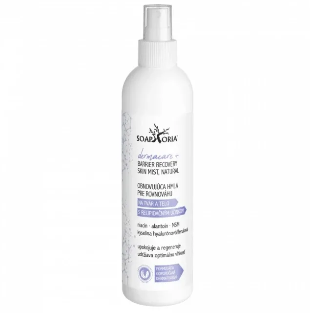 DERMACARE+ Obnovující zvlhčující mlha pro posílení imunity kůže 150 ml