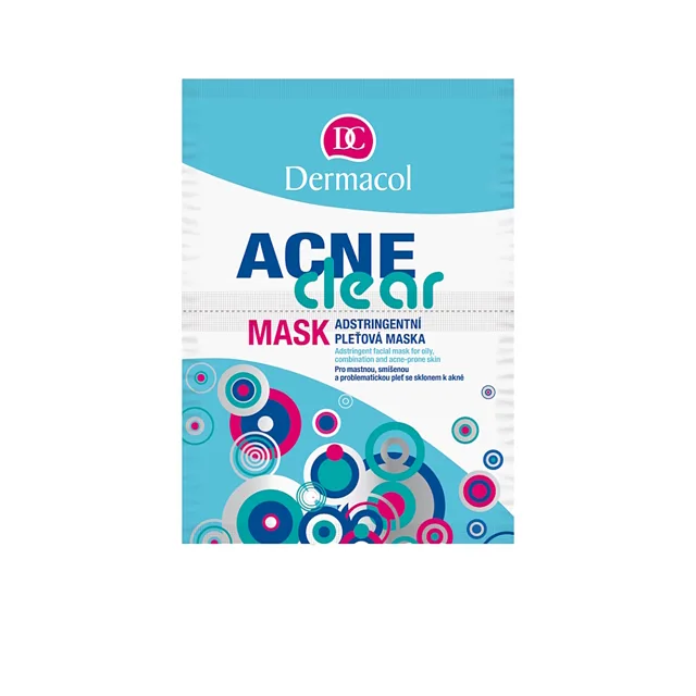 DERMACOL AcneClear Pleťová maska 2 x 8 ml