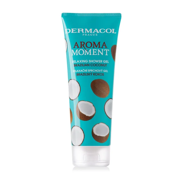 DERMACOL Aroma Moment sprchový gel brazilský kokos 250 ml