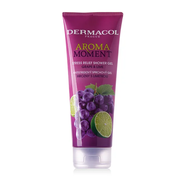 DERMACOL Aroma Moment sprchový gel hrozny s limetkou 250 ml