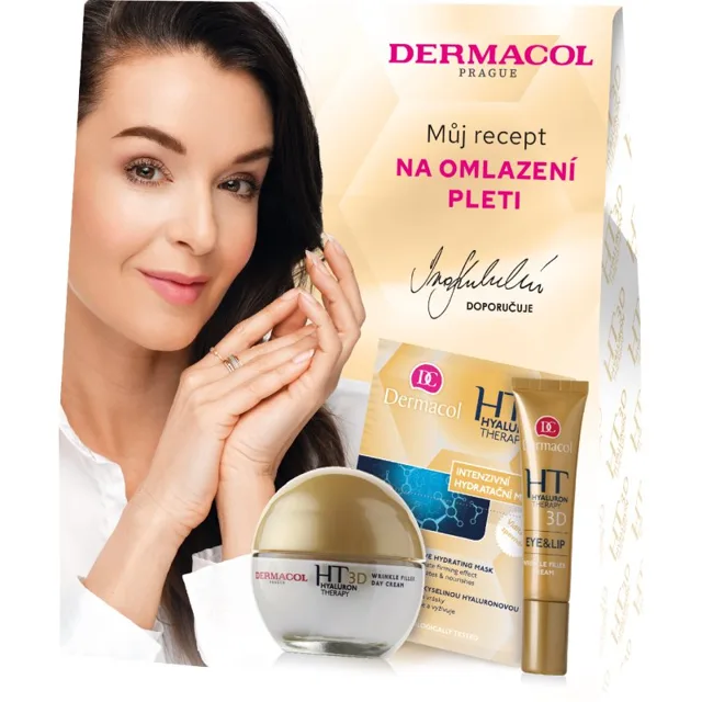 Dermacol Hyaluron Therapy 3D dárková sada s kyselinou hyaluronovou pro ženy