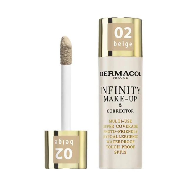 DERMACOL Infinity make-up a korektor 02 beige 20 g
