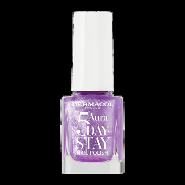 Dermacol Lak na nehty 5 Days stay Aura 70 Amethyst