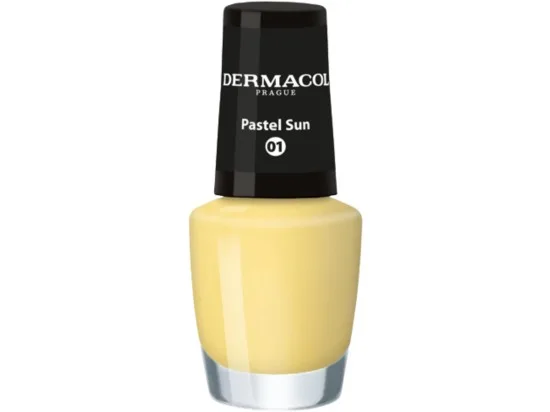 Dermacol lak na nehty Mini Pastel Sun č.01 5 ml