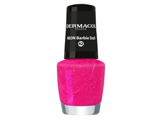 Dermacol lak na nehty Neon Barbie Doll č.42 5 ml