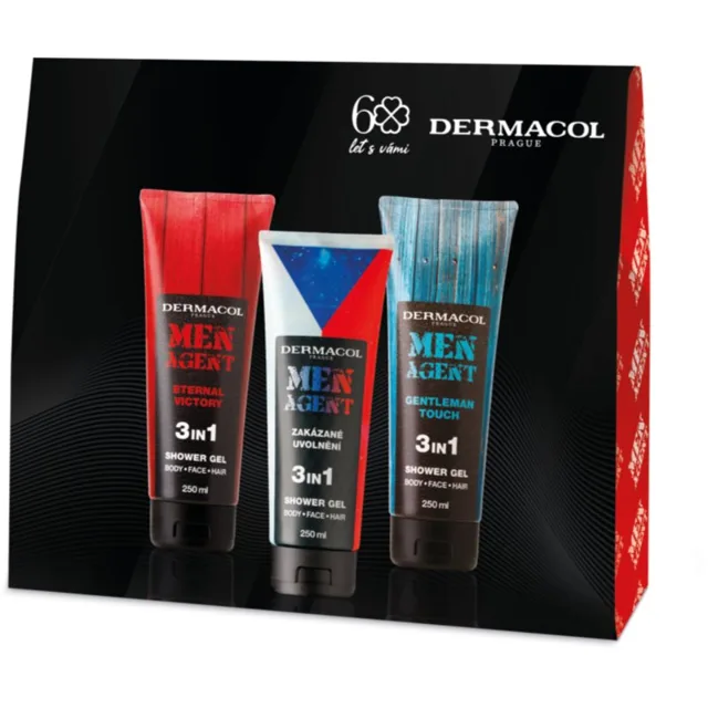Dermacol Men Agent Mix dárková sada do sprchy pro muže
