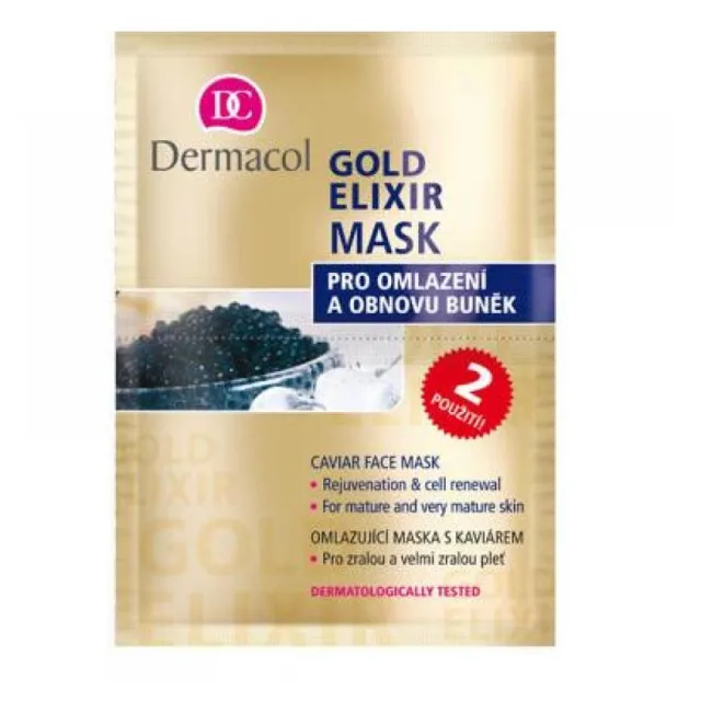 DERMACOL Omlazující maska s kaviárem 2x8 g