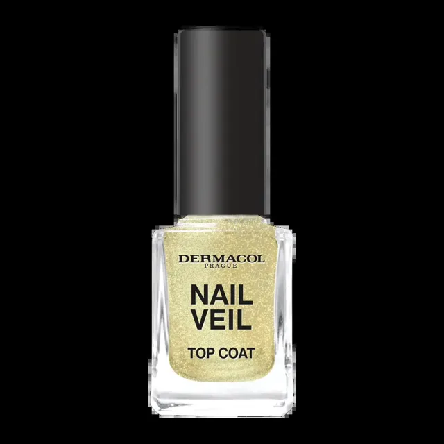 Dermacol Vrchní lak na nehty Nail Veil Sparkling beach 11 ml