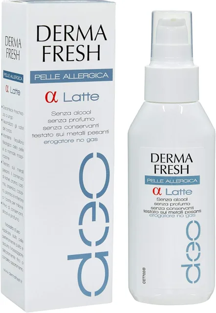 DERMAFRESH Alfa Milk tělový deodorant 100 ml pro alergickou pokožku