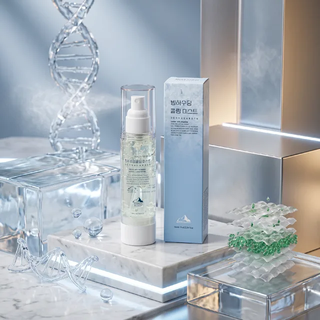 DERMAGARDEN - Bingha Soothing Cooling Mist - Zklidňující a chladivá mlha na obličej s gelovou konzistencí- 100 ml