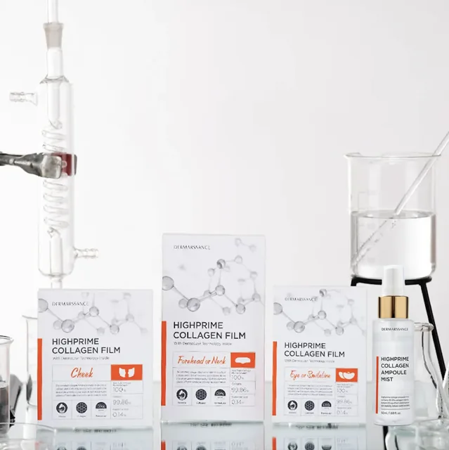 DERMARSSANCE - Highprime Collagen Flim set - SADA 15 kusů masek plus MLHA