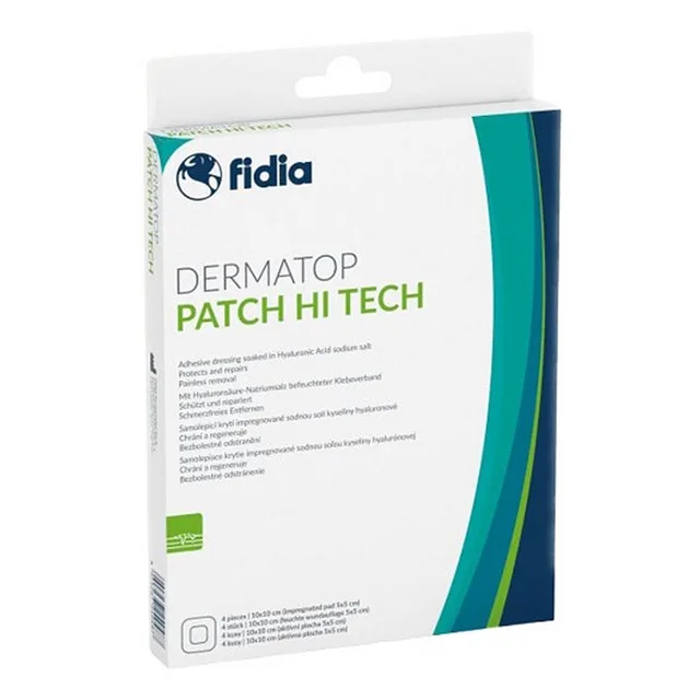 DERMATOP patch hi tech 10x10cm 4 kusy