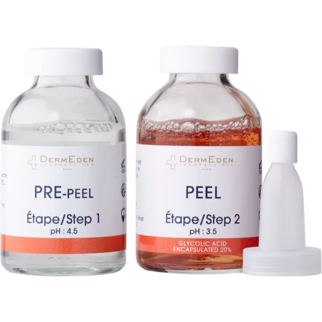 DermEden CONCENTRATES Advanced Peel vyhlazující exfoliační sérum 2x30 ml