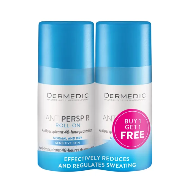 Dermedic Antiperspirant roll-on 48h 2x60 g