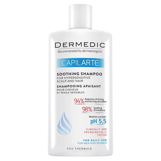 DERMEDIC Capilarte Šampon pro citlivou pokožku hlavy 300 ml