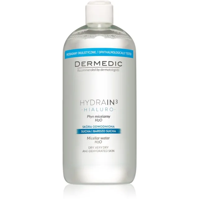 Dermedic Hydrain3 Hialuro micelární voda 500 ml