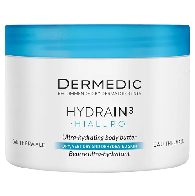 DERMEDIC Hydrain3 Hialuro Tělové máslo 225 ml