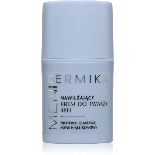 Dermika 100% for Men 48H hydratační krém na obličej pro muže 50 ml