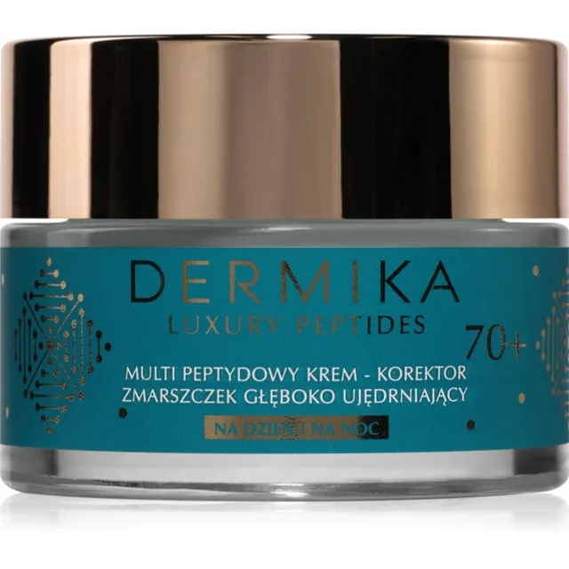 Dermika Luxury Peptides 70+ zpevňující pleťový krém proti vráskám 50 ml