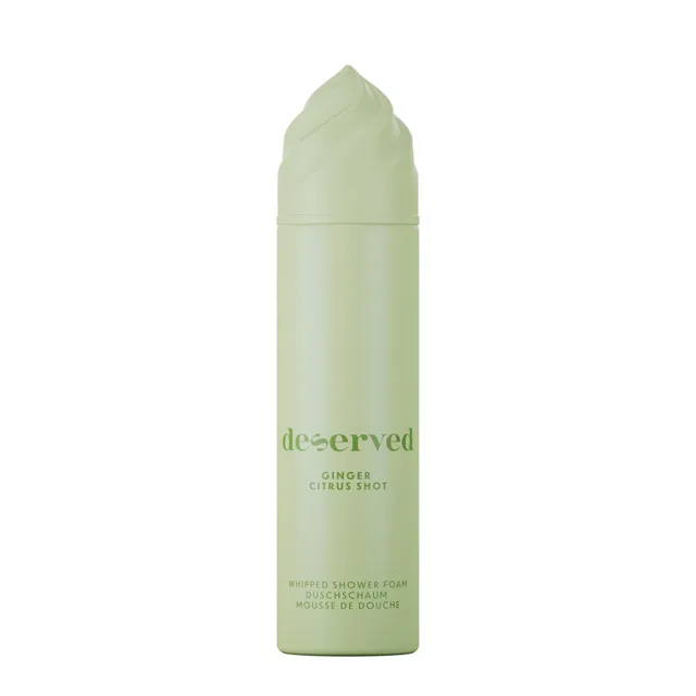 Deserved Whipped shower foam Ginger Citrus Shot sprchová pěna 250 ml