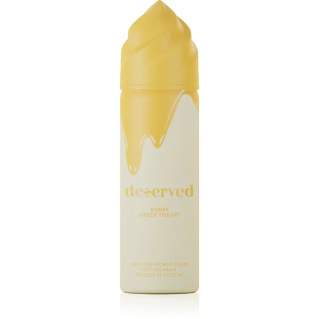DESERVED Whipped Shower Foam Honey Greek Yogurt sprchová pěna na tělo 100 ml