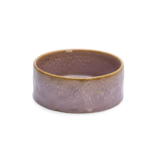 Designed by Lotte keramická miska pro psy, růžová - 2 x 1200 ml, Ø 18 x H 7 cm