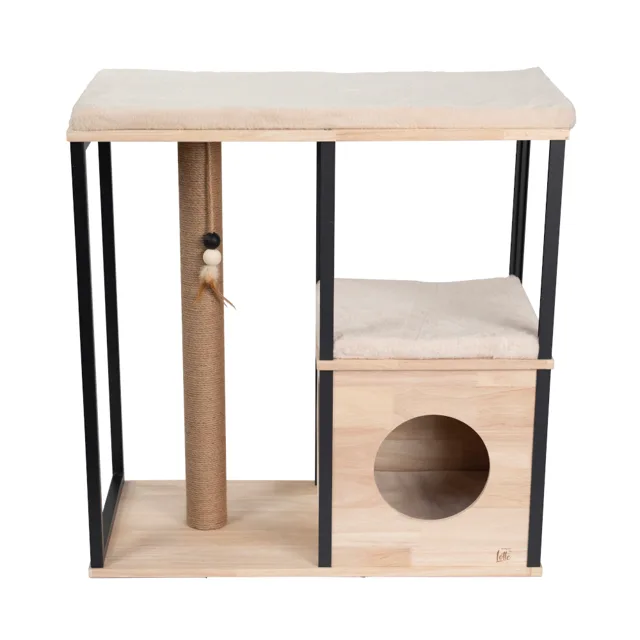 Designed by Lotte škrabadlo ze dřeva Nala M - přírodní / černá