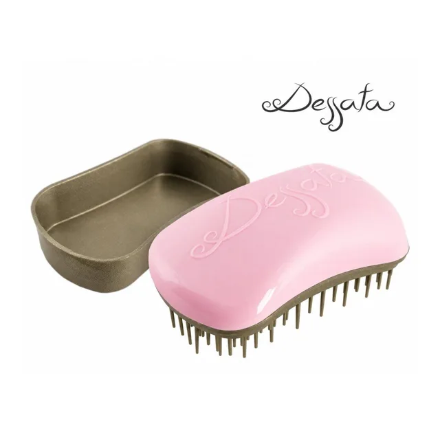 Dessata Mini Pink - Old Gold - Profesionální kartáč na vlasy