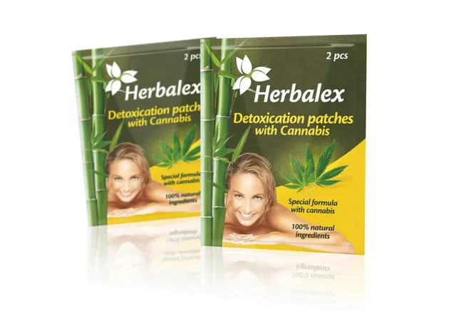 Detoxikační náplasti s konopím - 2 ks - Herbalex