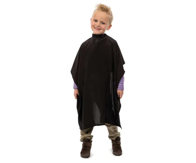 Dětská kadeřnická pláštěnka Flexi Kid Sibel - černá (509140502) + dárek zdarma