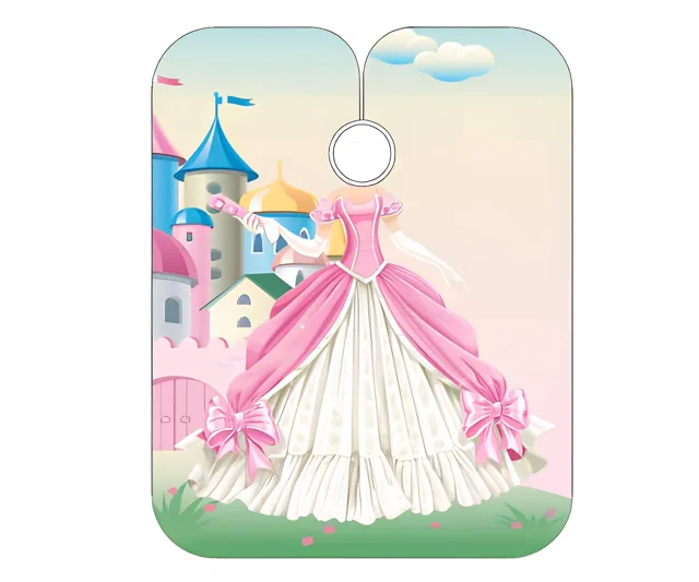 Dětská kadeřnická pláštěnka Sibel - Princess (5091404) + dárek zdarma
