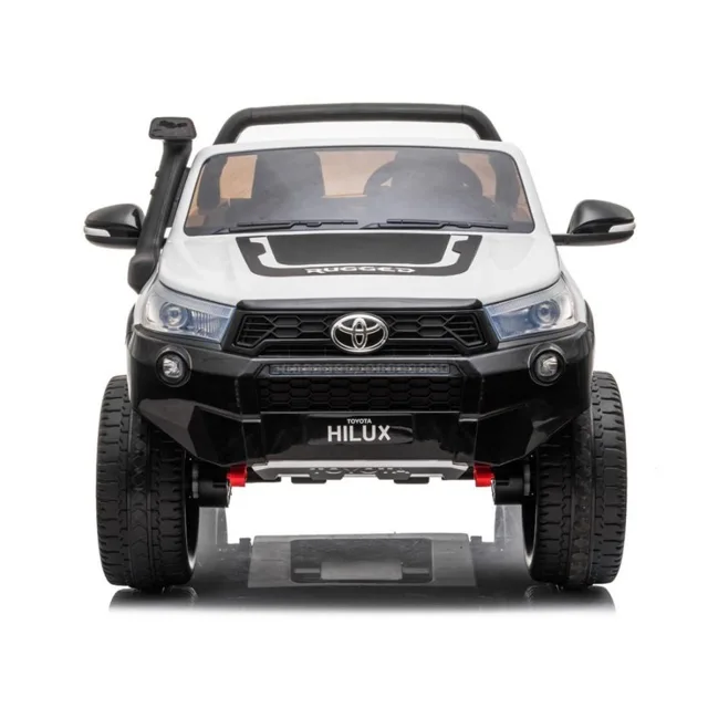 Dětské bílé bateriové auto Toyota pro 2 osoby