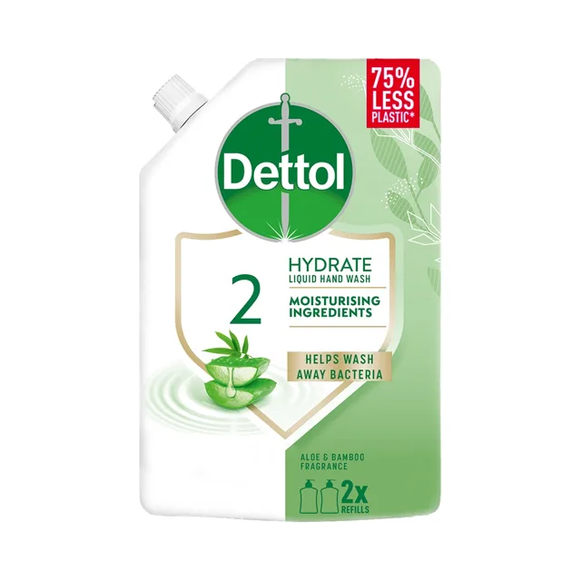 Dettol Tekuté mýdlo Aloe a Bambus náhradní náplň 500 ml