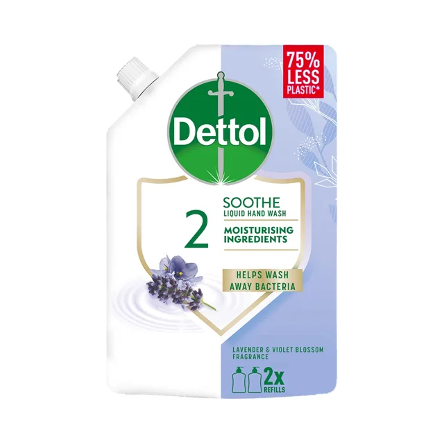 Dettol Tekuté mýdlo Uklidňující levandule náhradní náplň 500 ml