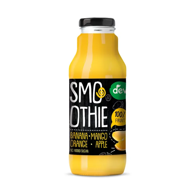 Deva Smoothie Jablko, banán, mango, pomeranč 300 ml