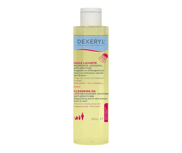 Dexeryl tělový mycí olej 200 ml